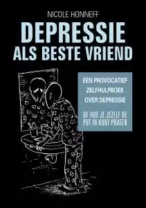 provocatief zelfhulpboek, psychologie, depressie, nicole honneff, somber, lachen, humor, psychologiepraktijk, boekscout