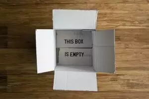 empty box